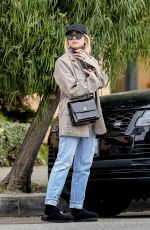 ASHLEY BENSON Out for Lunch at Joan