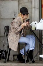 ASHLEY BENSON Out for Lunch at Joan