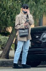 ASHLEY BENSON Out for Lunch at Joan