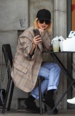 ASHLEY BENSON Out for Lunch at Joan