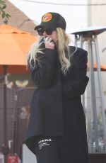 ASHLEY BENSON Out for Lunch in Studio City 01/22/2022