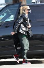 ASHLEY BENSON Out Shopping in West Hollywood 01/15/2022
