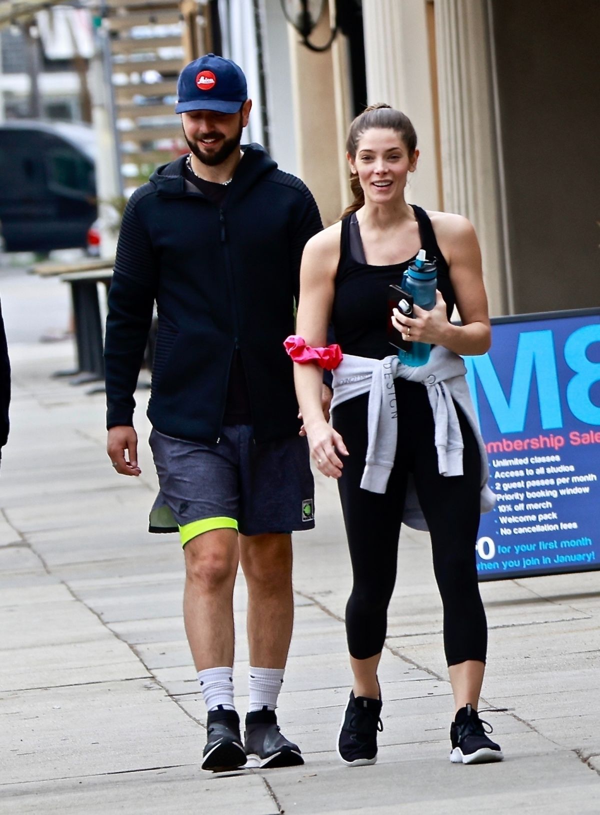 ASHLEY GREENE at a Morning Gym Session in Studio City 01/29/2022 ...