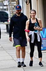ASHLEY GREENE at a Morning Gym Session in Studio City 01/29/2022