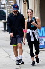 ASHLEY GREENE at a Morning Gym Session in Studio City 01/29/2022