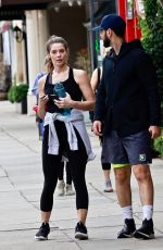 ASHLEY GREENE at a Morning Gym Session in Studio City 01/29/2022