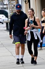 ASHLEY GREENE at a Morning Gym Session in Studio City 01/29/2022