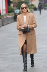 ASHLEY ROBERTS Arrivers at Heart Radio in London 01/26/2022