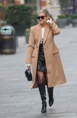 ASHLEY ROBERTS Arrivers at Heart Radio in London 01/26/2022