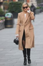 ASHLEY ROBERTS Arrivers at Heart Radio in London 01/26/2022