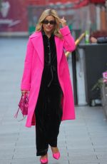 ASHLEY ROBERTS Arrives at Global Radio in London 01/14/2022