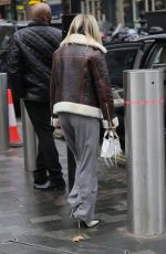 ASHLEY ROBERTS Arrives at Heart Radio in London 01/11/2022