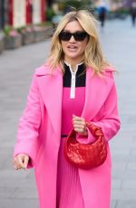 ASHLEY ROBERTS at Global Radio Studios in London 01/05/2021