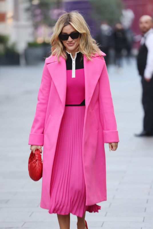 ASHLEY ROBERTS at Global Radio Studios in London 01/05/2021