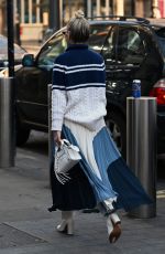 ASHLEY ROBERTS at Global Radio Studios in London 01/13/2022