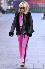 ASHLEY ROBERTS at Heart Radio in London 01/31/2022