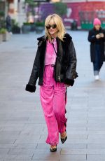 ASHLEY ROBERTS at Heart Radio in London 01/31/2022