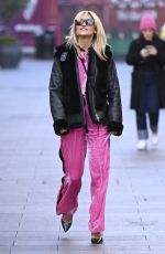 ASHLEY ROBERTS at Heart Radio in London 01/31/2022
