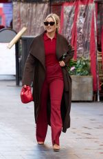 ASHLEY ROBERTS Leaves Global Radio in London 01/07/2022