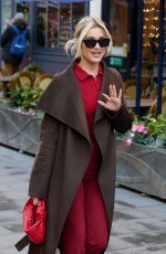 ASHLEY ROBERTS Leaves Global Radio in London 01/07/2022