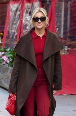 ASHLEY ROBERTS Leaves Global Radio in London 01/07/2022