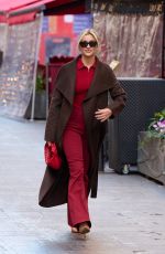ASHLEY ROBERTS Leaves Global Radio in London 01/07/2022