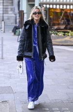 ASHLEY ROBERTS Leaves Heart FM Breakfast Show in London 01/20/2022
