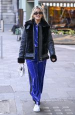 ASHLEY ROBERTS Leaves Heart FM Breakfast Show in London 01/20/2022