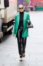 ASHLEY ROBERTS Leaves Heart FM Breakfast Show in London 01/27/2022