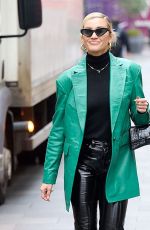 ASHLEY ROBERTS Leaves Heart FM Breakfast Show in London 01/27/2022