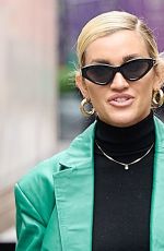 ASHLEY ROBERTS Leaves Heart FM Breakfast Show in London 01/27/2022
