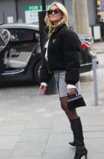 ASHLEY ROBERTS Out and About in London 01/21/2022