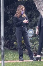 ASHLEY TISDALE Out and About in Los Feliz 01/18/2022
