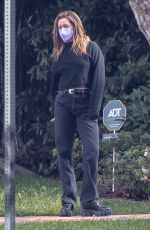 ASHLEY TISDALE Out and About in Los Feliz 01/18/2022