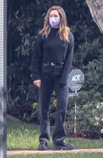 ASHLEY TISDALE Out and About in Los Feliz 01/18/2022