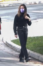 ASHLEY TISDALE Out and About in Los Feliz 01/18/2022
