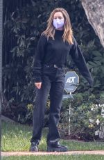ASHLEY TISDALE Out and About in Los Feliz 01/18/2022