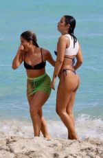 AUDRI NIX in Bikini at a Beach in Miami 01/10/2022