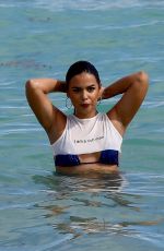 AUDRI NIX in Bikini at a Beach in Miami 01/10/2022