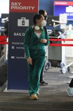 AVANI Arrives at LAX Airport in Los Angeles 01/20/2022