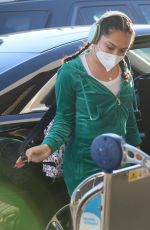 AVANI Arrives at LAX Airport in Los Angeles 01/20/2022