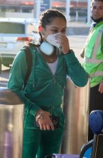 AVANI Arrives at LAX Airport in Los Angeles 01/20/2022