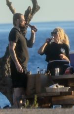 AVRIL LAVIGNE Fishing with Friends off the Coast in Malibu 01/11/2022