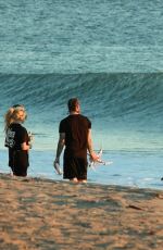 AVRIL LAVIGNE Fishing with Friends off the Coast in Malibu 01/11/2022