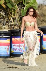 BARBIE BLANK Out at a Beach in Cabo San Lucas 01/03/2022