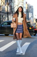 BELLA BANOS Out and About in New York 01/19/2022