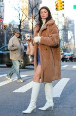 BELLA BANOS Out and About in New York 01/19/2022