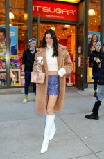 BELLA BANOS Out and About in New York 01/19/2022