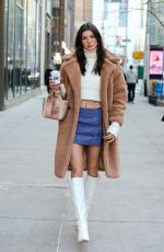 BELLA BANOS Out and About in New York 01/19/2022