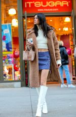 BELLA BANOS Out and About in New York 01/19/2022